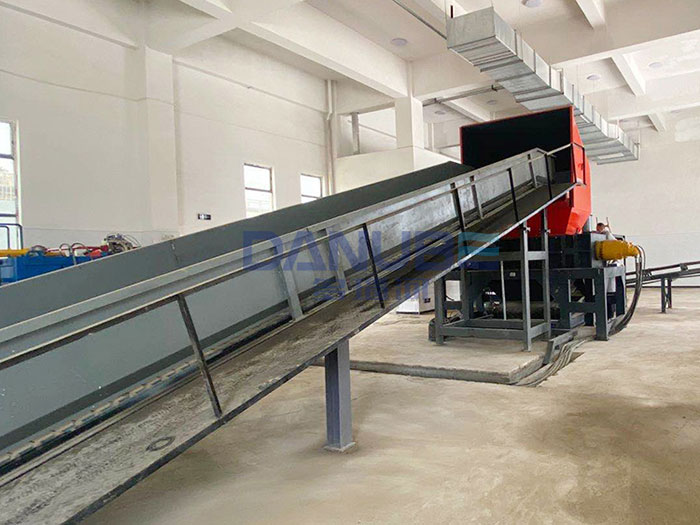 Garden Waste Shredding Processing Line