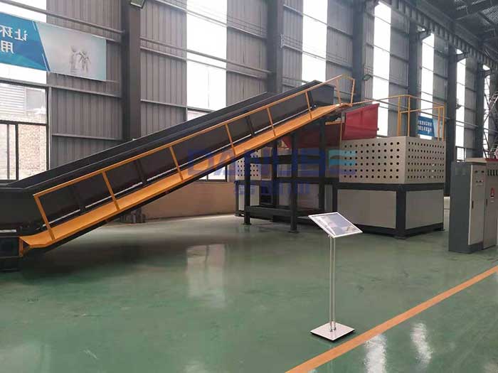 Metal Waste Shredding Processing Line