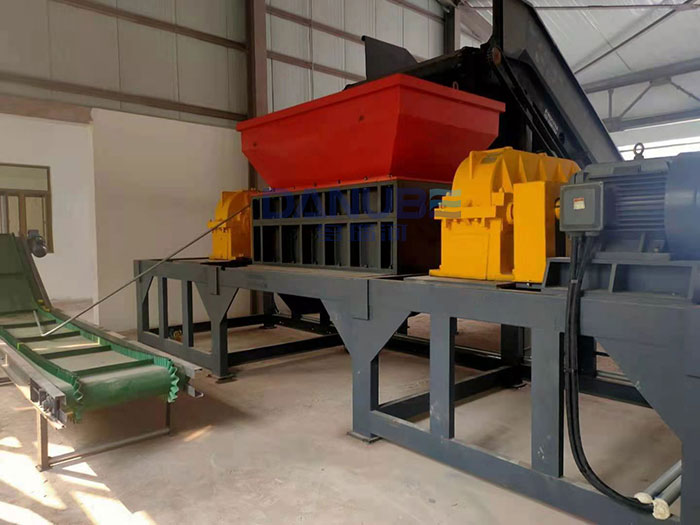 malaysian metal shredder customer site