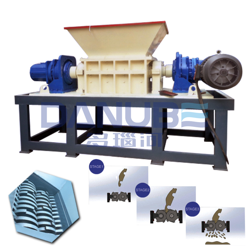 What are the applicable ranges for metal shredders?